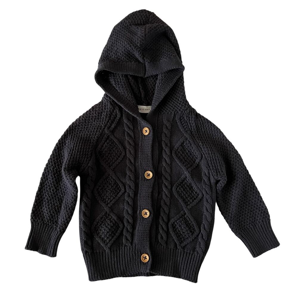 Jamie Kay knitted hoodie sweater